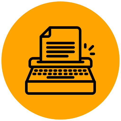 Icono Maquina de Escribir